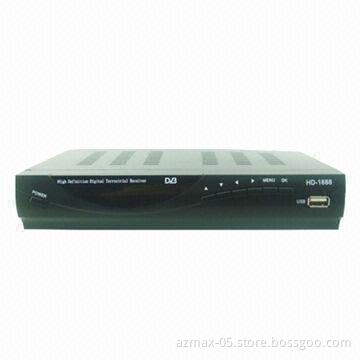 DVB-T2 Receiver, HD 1080p DVB-T2 with SCART/HDMI/USB/PVR/DVB-T2 Set-top Box